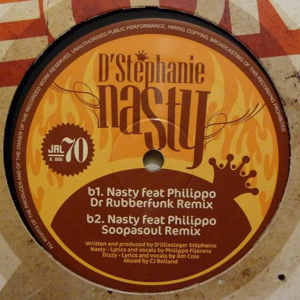 D'Stephanie : Nasty (12")