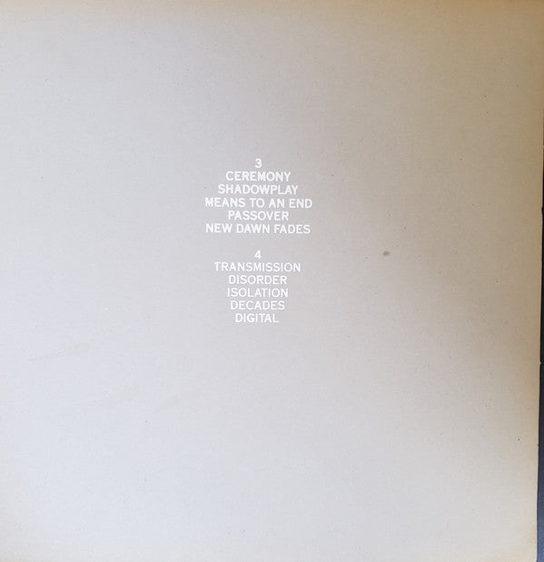 Joy Division : Still (2xLP, Album, RP, MVS)