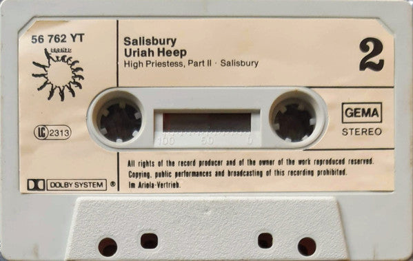Uriah Heep : Salisbury (Cass, Album, RE, Dol)