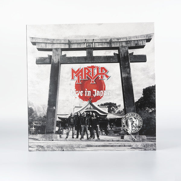 Martyr (9) : Live in Japan (2xLP, Album, Ltd, Whi)