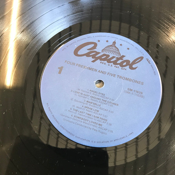 The Four Freshmen : Four Freshmen And 5 Trombones (LP, Album, RE, Duo)