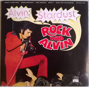 Alvin Stardust : Rock With Alvin (LP, Album, Gat)