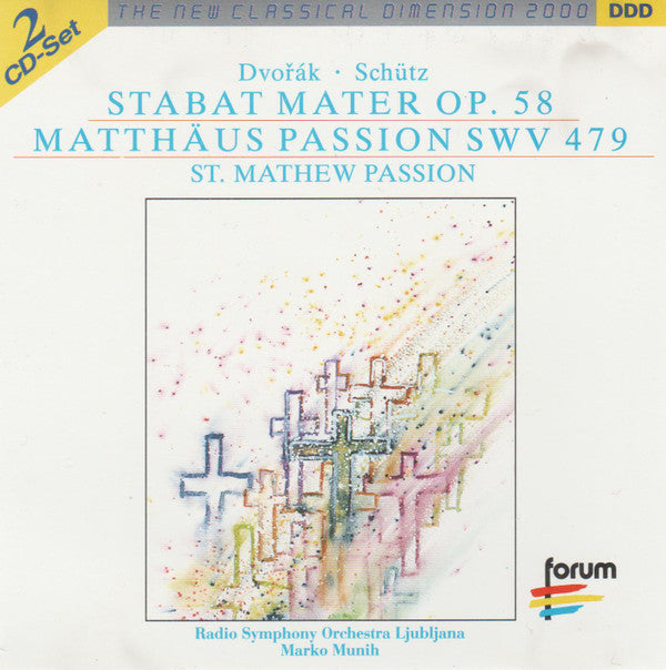 Antonín Dvořák, Heinrich Schütz : Matthäus Passion SWV 479 / Stabat Mater Op. 58 (2xCD, Comp)