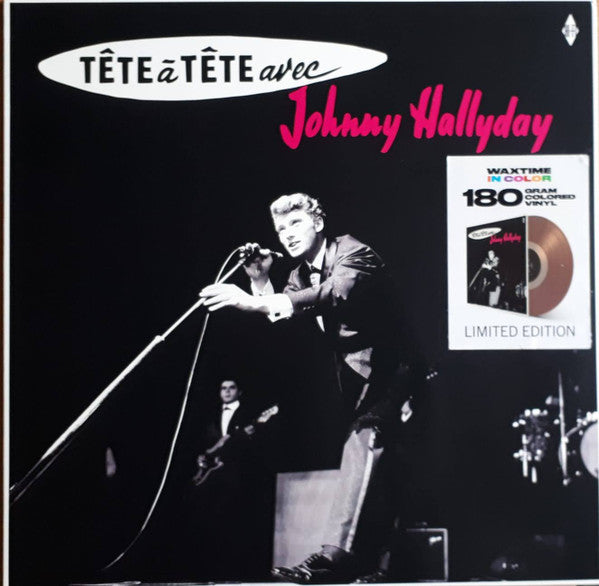 Johnny Hallyday : Tête À Tête Avec Johnny Hallyday (LP, Album, Ltd, RE, Bro)