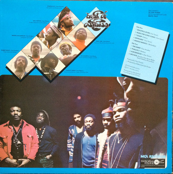 Osibisa : The Best Of Osibisa (LP, Comp)