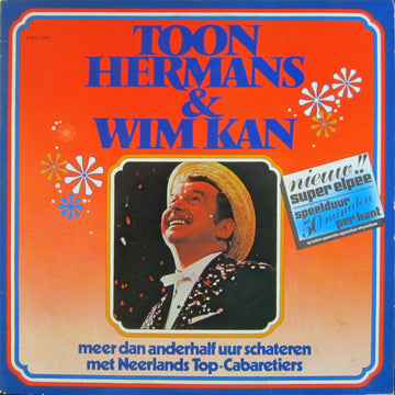 Toon Hermans & Wim Kan : Meer Dan Anderhalf Uur Schateren Met Neerlands Top-Cabaretiers (LP, Comp)