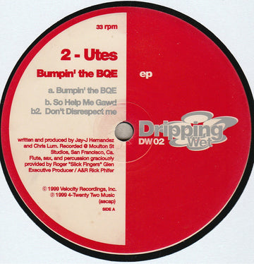 2-Utes* : Bumpin' The BQE EP (12", EP)