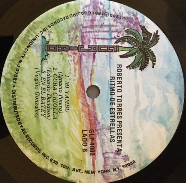 Roberto Torres Presenta: Ritmo De Estrellas : Roberto Torres Presenta: Ritmo De Estrellas (LP, Album, RP)