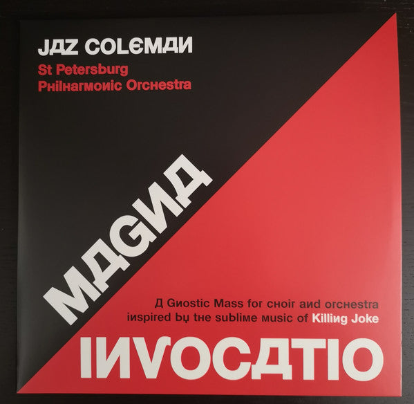 Jaz Coleman : Magna Invocatio (A Gnostic Mass For Choir And Orchestra Inspired By The Sublime Music Of Killing Joke) (LP, Red + LP + Album)