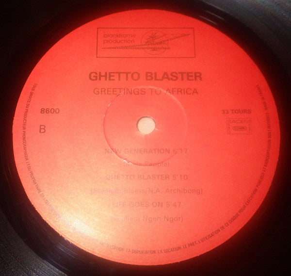 Ghetto Blaster (2) : People (LP, Album)