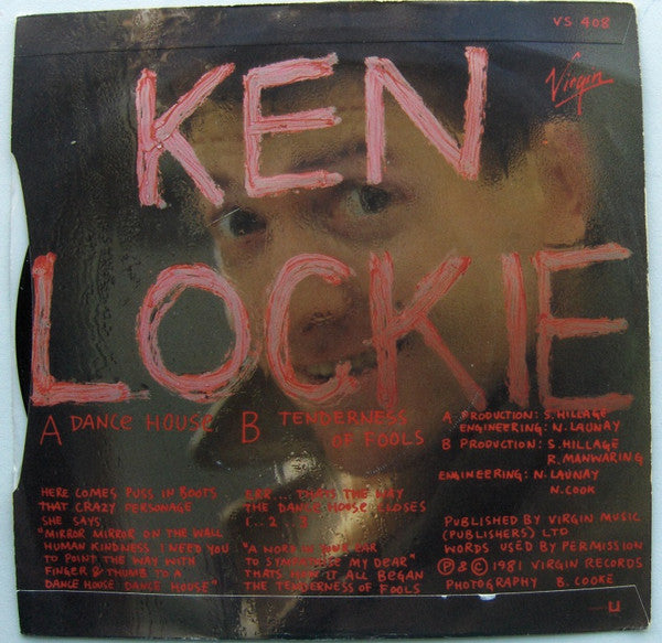 Ken Lockie : Dance House (7", Single)
