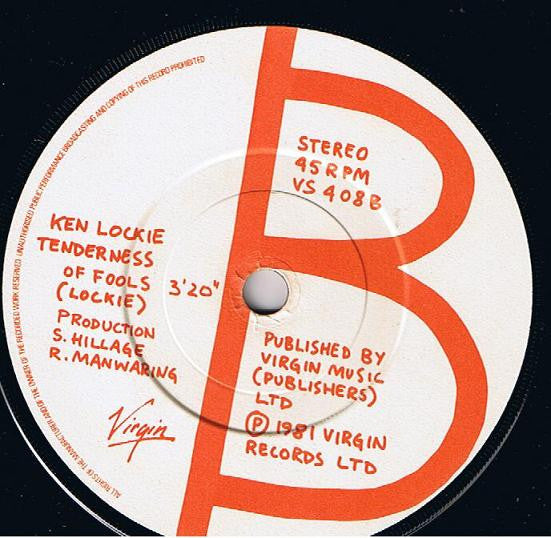 Ken Lockie : Dance House (7", Single)