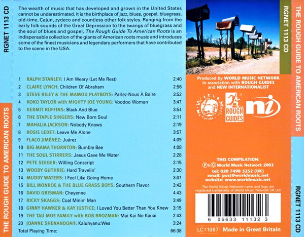 Various : The Rough Guide To American Roots (CD, Comp)