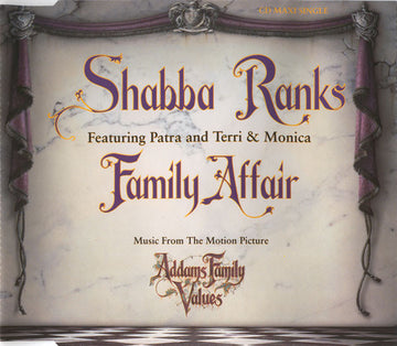 Shabba Ranks Featuring Patra And Terri & Monica : Family Affair (CD, Maxi)