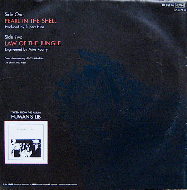 Howard Jones : Pearl In The Shell (7", Single, Pos)