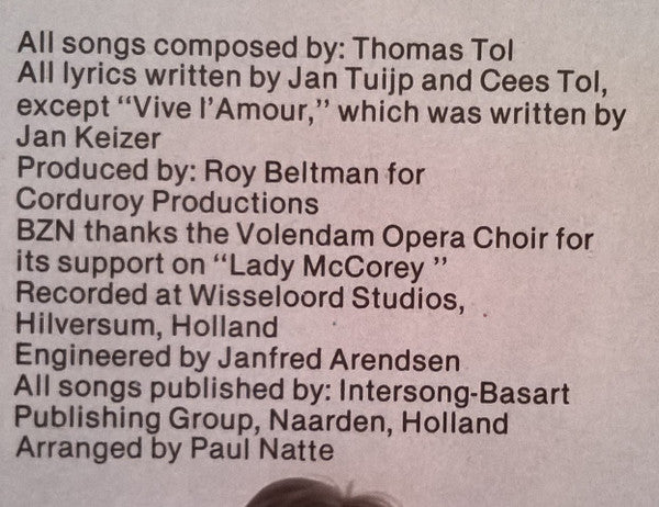 BZN : You're Welcome! (LP, Album)