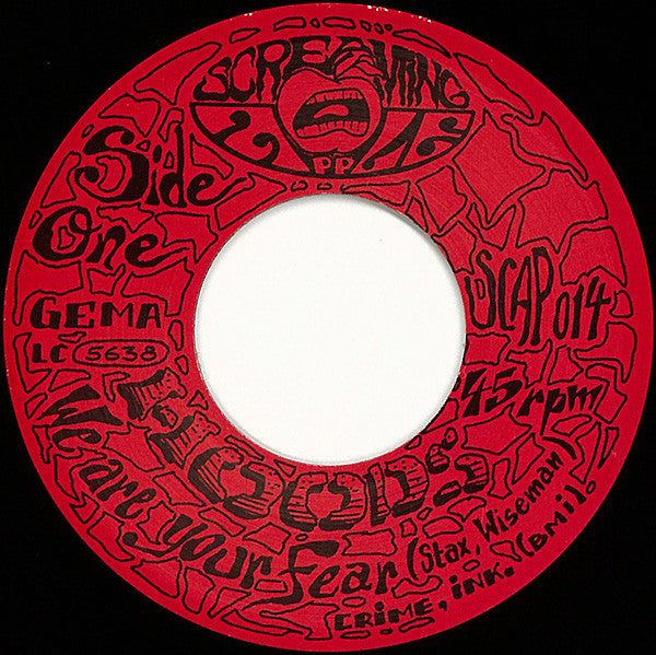 The Hoods : We Are Your Fear (7", Single)