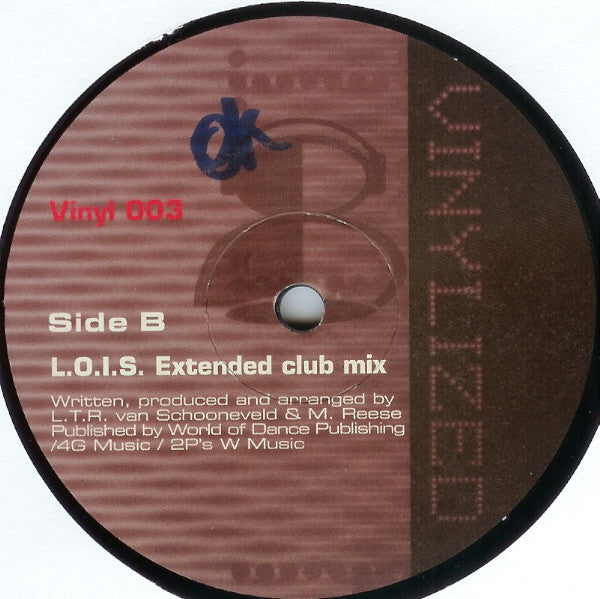 DJ Melvin : L.O.I.S. (12")