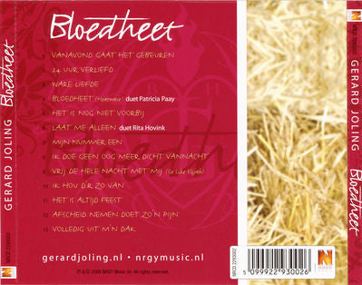 Gerard Joling : Bloedheet (CD, Album)