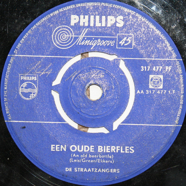 De Straatzangers : Een Oude Bierfles (7", Single)