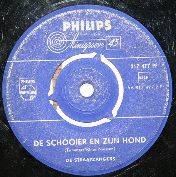 De Straatzangers : Een Oude Bierfles (7", Single)