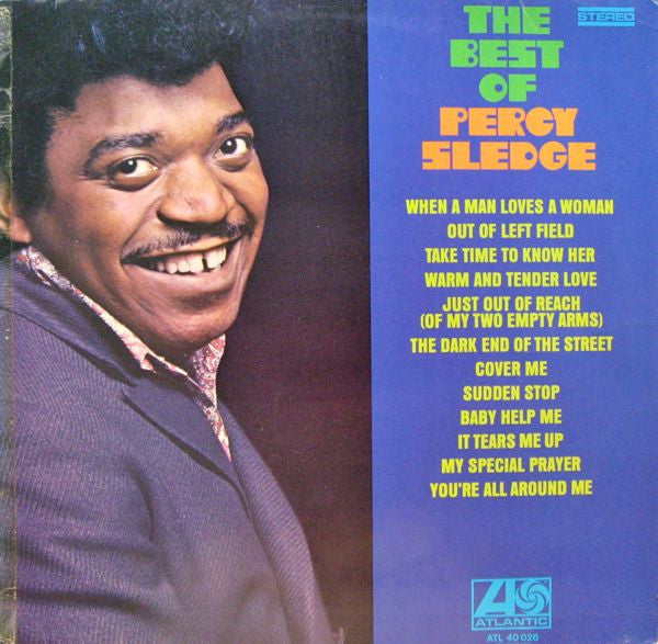 Percy Sledge : The Best Of Percy Sledge (LP, Comp, RE)