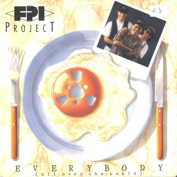 FPI Project : Everybody (All Over The World) (7", Single)