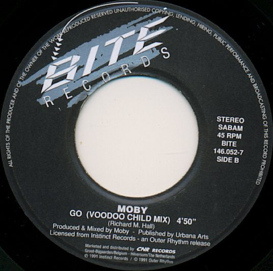 Moby : Go (7")