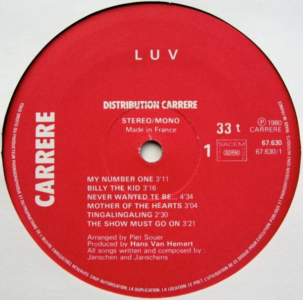 Luv' : Forever Yours (LP, Album)
