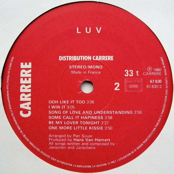 Luv' : Forever Yours (LP, Album)