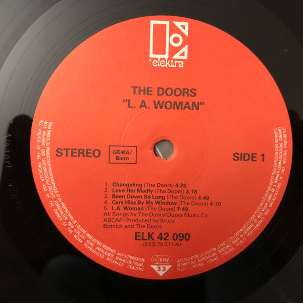 The Doors : L.A. Woman (LP, Album, RE)