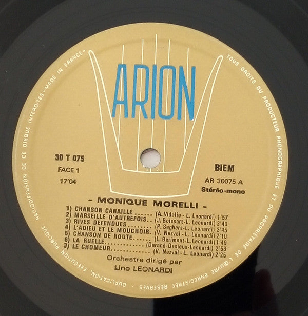 Monique Morelli, Lino Leonardi : Monique Morelli (LP, Album)