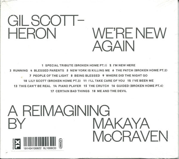 Gil Scott-Heron, Makaya McCraven : We're New Again (A Reimagining By Makaya McCraven) (CD, Album)