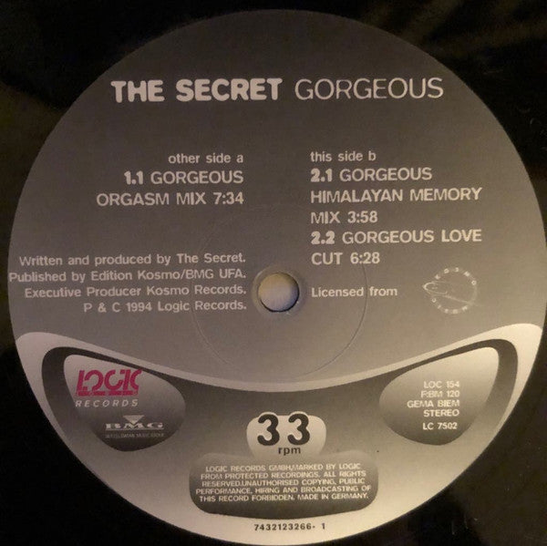 The Secret : Gorgeous (12")