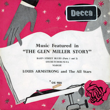 Louis Armstrong And His All-Stars : Music Featured In "The Glen Miller Story" (7")