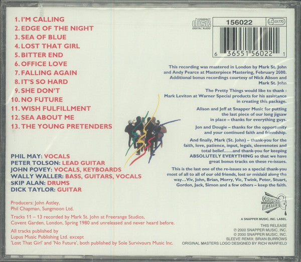 The Pretty Things : Cross Talk (CD, Album, RE)