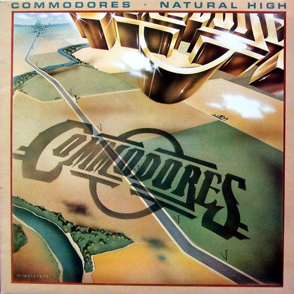 Commodores : Natural High (LP, Album, Blu)