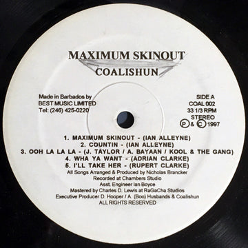 Coalishun : Maximum Skinout (LP)