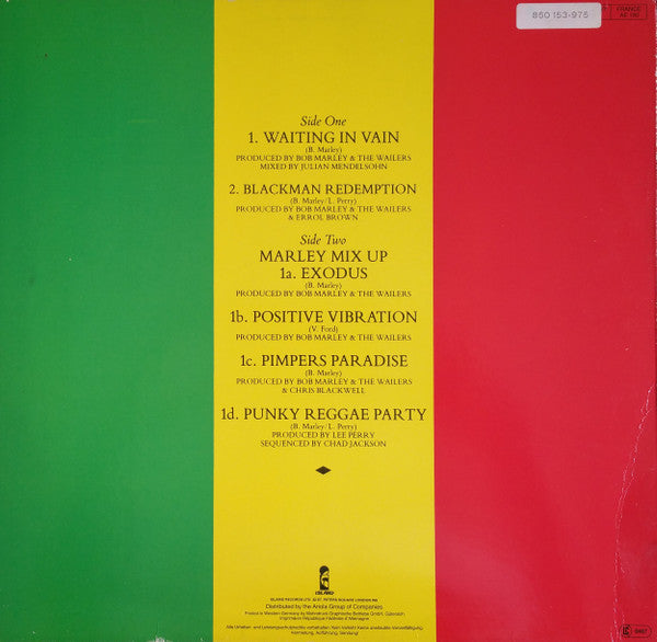 Bob Marley & The Wailers : Waiting In Vain (12")