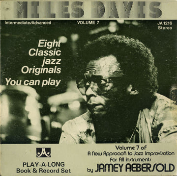 Jamey Aebersold : Miles Davis (Eight Classic Jazz Originals You Can Play) (LP)