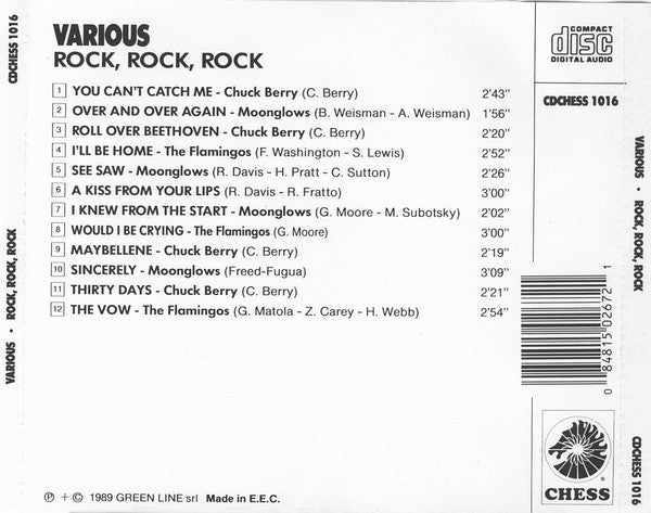 Various : Rock, Rock, Rock (CD, Comp)