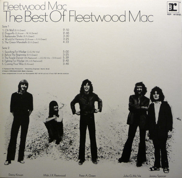 Fleetwood Mac : The Best Of Fleetwood Mac (LP, Comp)