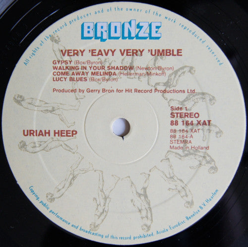Uriah Heep : ...Very 'Eavy ...Very 'Umble (LP, Album, RE)