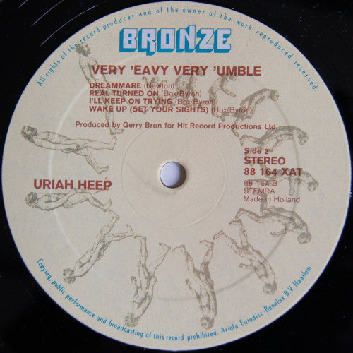 Uriah Heep : ...Very 'Eavy ...Very 'Umble (LP, Album, RE)