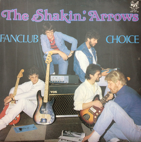 The Shakin' Arrows : Fanclub Choice (LP, Album)