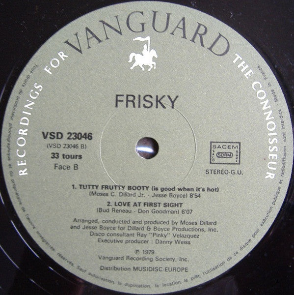 Frisky (3) : Frisky (LP, Album)