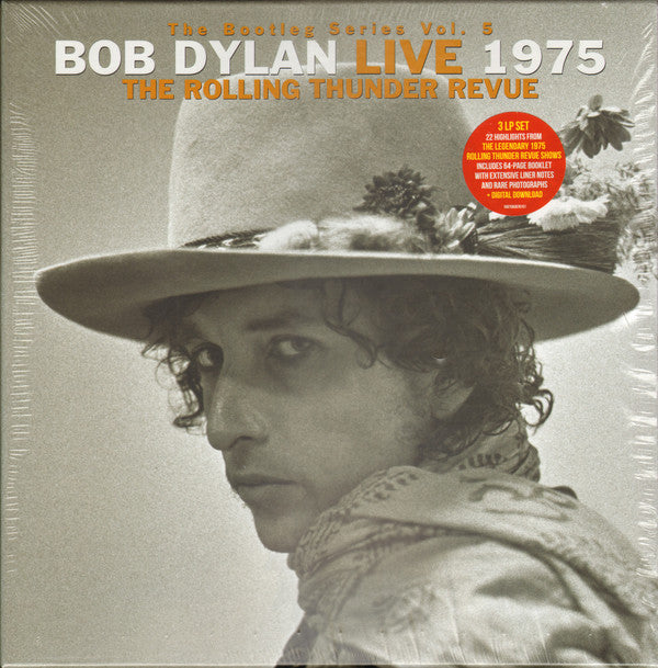 Bob Dylan : Live 1975 (The Rolling Thunder Revue) (3xLP + Box, Album, RE)