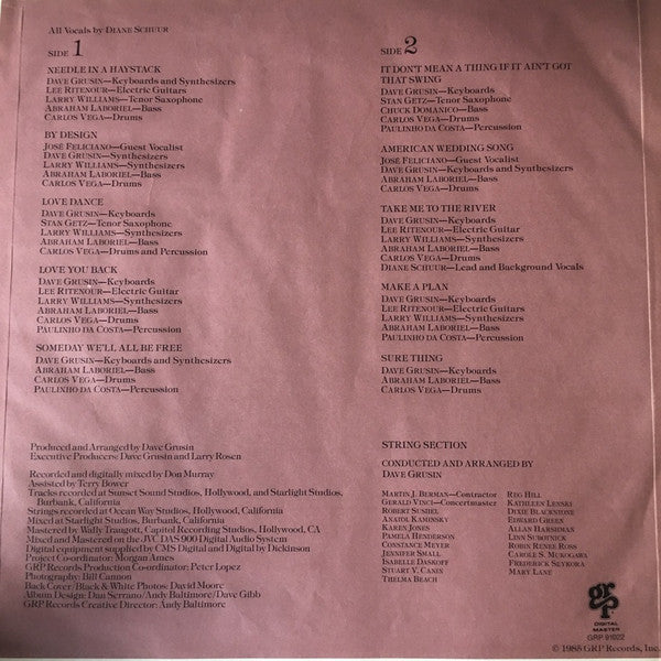 Diane Schuur : Schuur Thing (LP, Album)