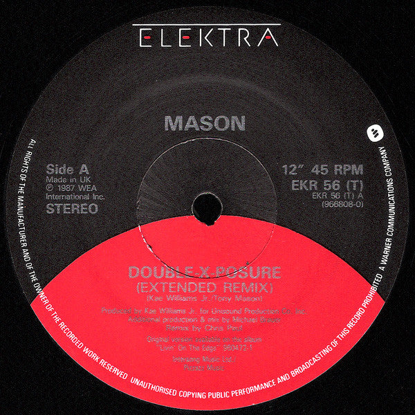 Mason (3) : Double-X-Posure (12")