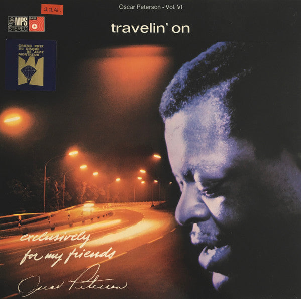 Oscar Peterson : Travelin' On (LP, Album, RP, Gat)